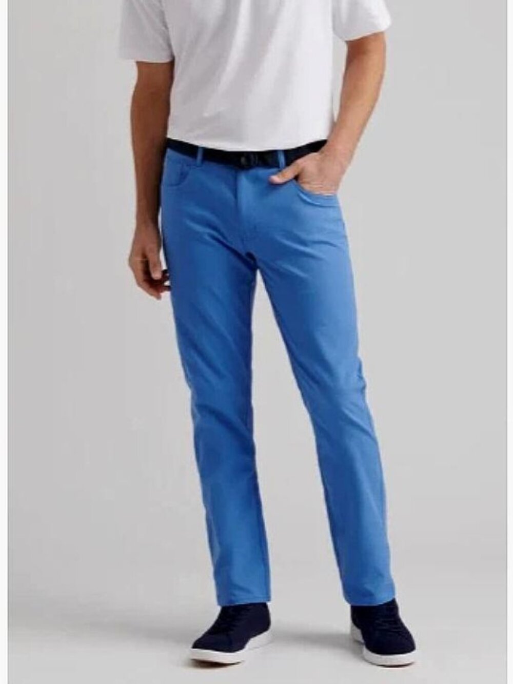 NWT Peter Millar EB66 Performance Five Pocket Golf Pants- Evening Tide (32x34)
